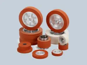 Roue de marquage en silicone pour applications de dorure à chaud et de transfert décoratif