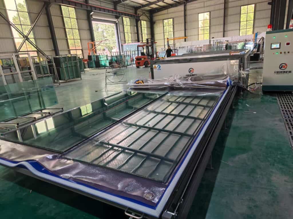 Silicone vacuum bag with reliable sealing edge for vacuum stability