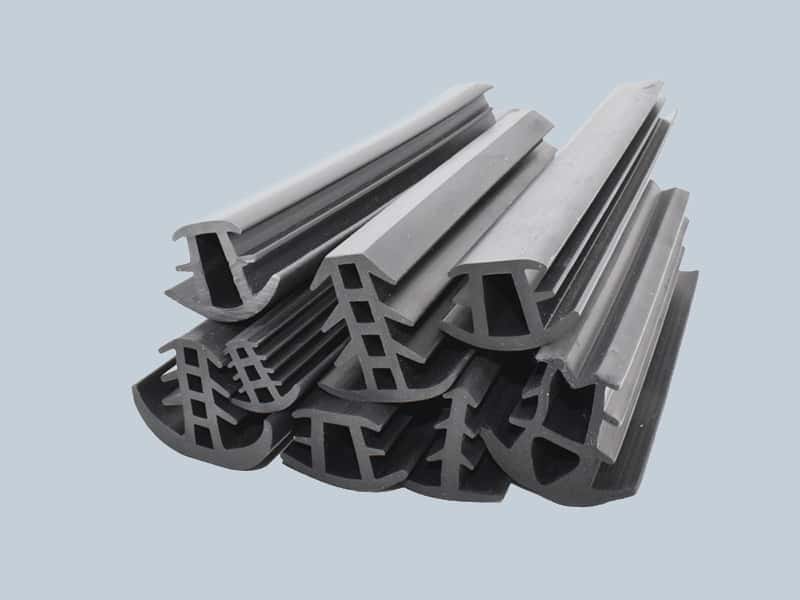 Oluk ve yuva sızdırmazlığı için T şeklinde silikon conta şeridi.