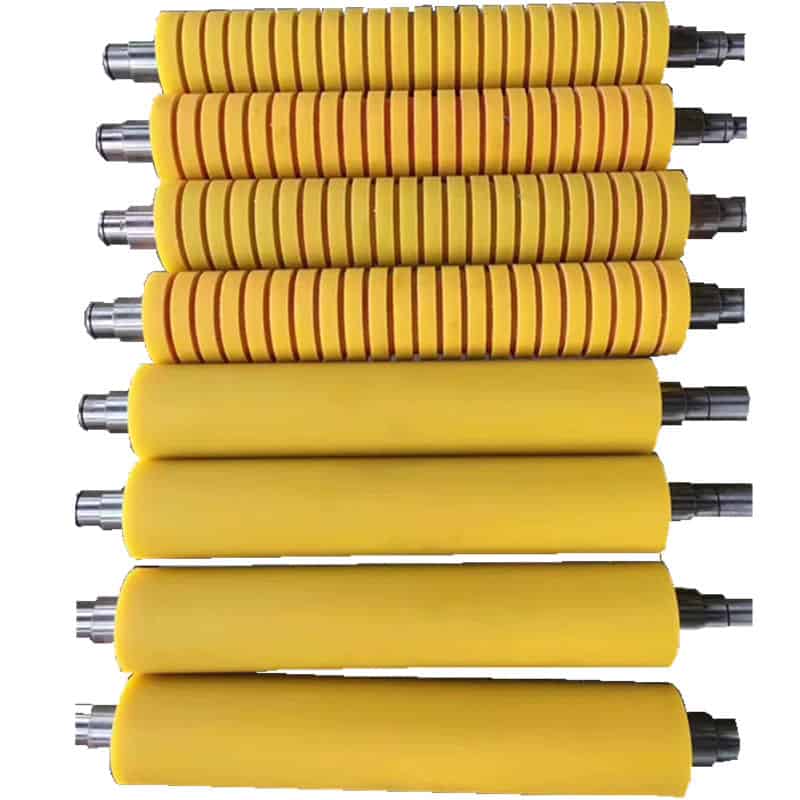high load polyurethane coated conveyor roller