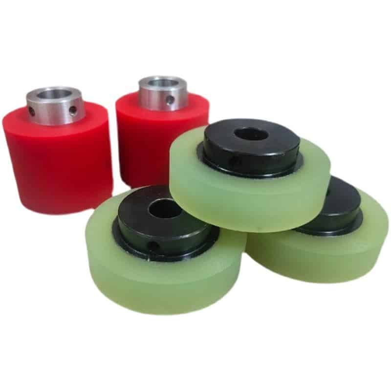 wear resistant polyurethane coated idler roller