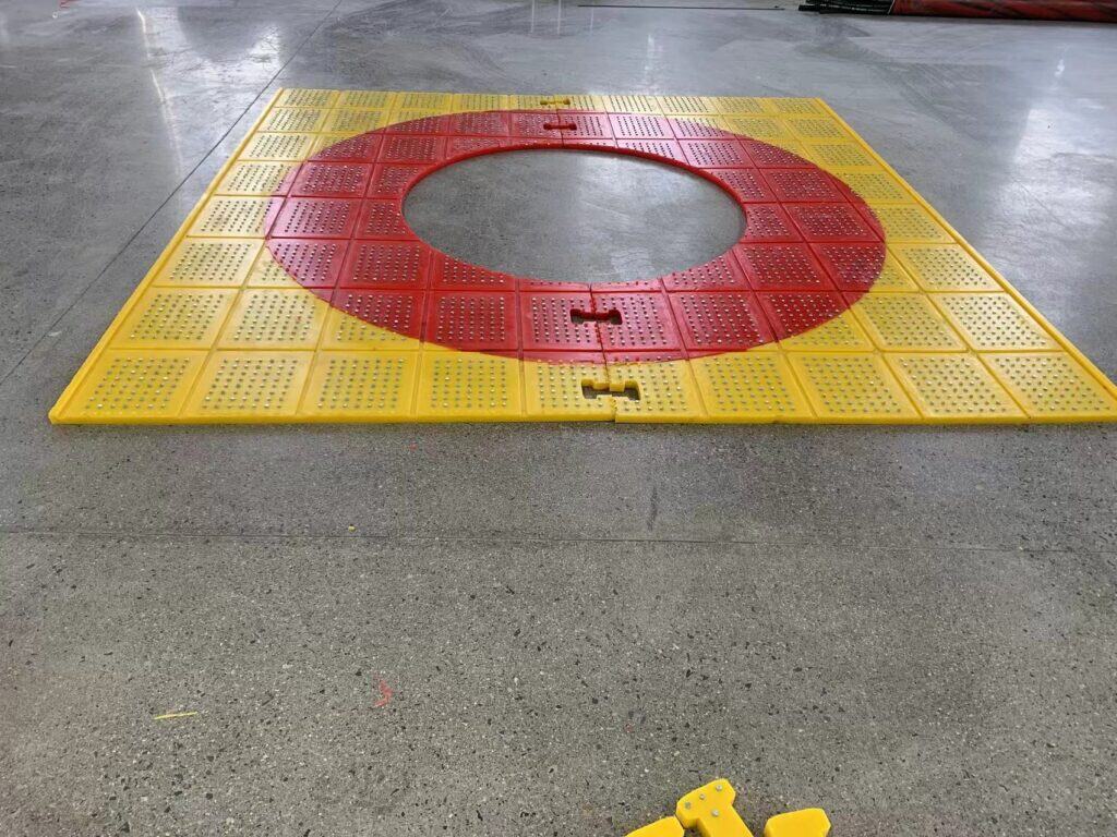 This is a set of drilling floor mats from Suconvey