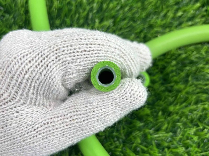 Co-extruded silicone profiles SUCONVEY 7 custom co-extrusion silicone hose with solid and foam sections