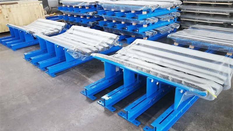 Wear Resistant Shock Absorbing Impact Bed for Conveyor Belt