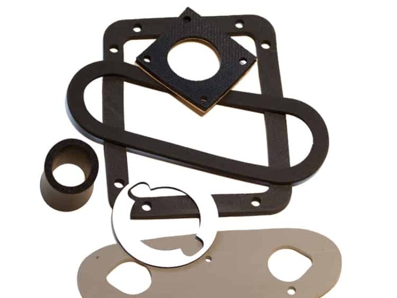 High performance silicone sponge sealing gasket