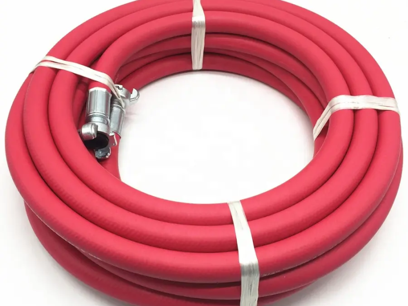 Jackhammer air hose