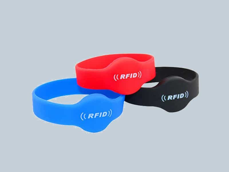 NFC RFID customized silicone bracelets factory