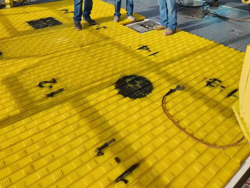 Rig Safety Setback Area Mat Suconvey