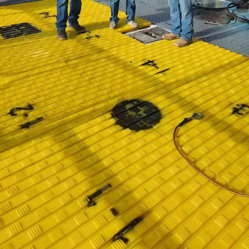 Rig Safety Setback Area Mat Suconvey