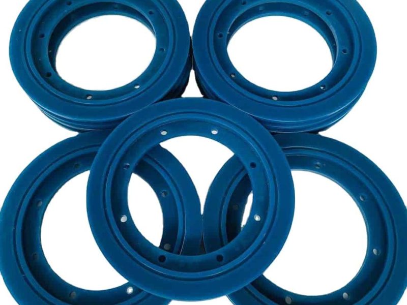 SUCONVEY Moulded PU Rubber Wheel for Wire Saw Machine