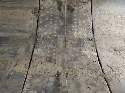 This is a conveyor belt repaired with SUCONVEY super screws